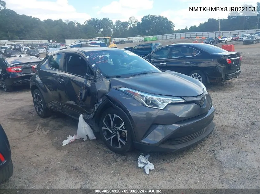 NMTKHMBX8JR022103 2018 Toyota C-Hr Xle