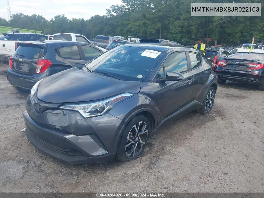 NMTKHMBX8JR022103 2018 Toyota C-Hr Xle