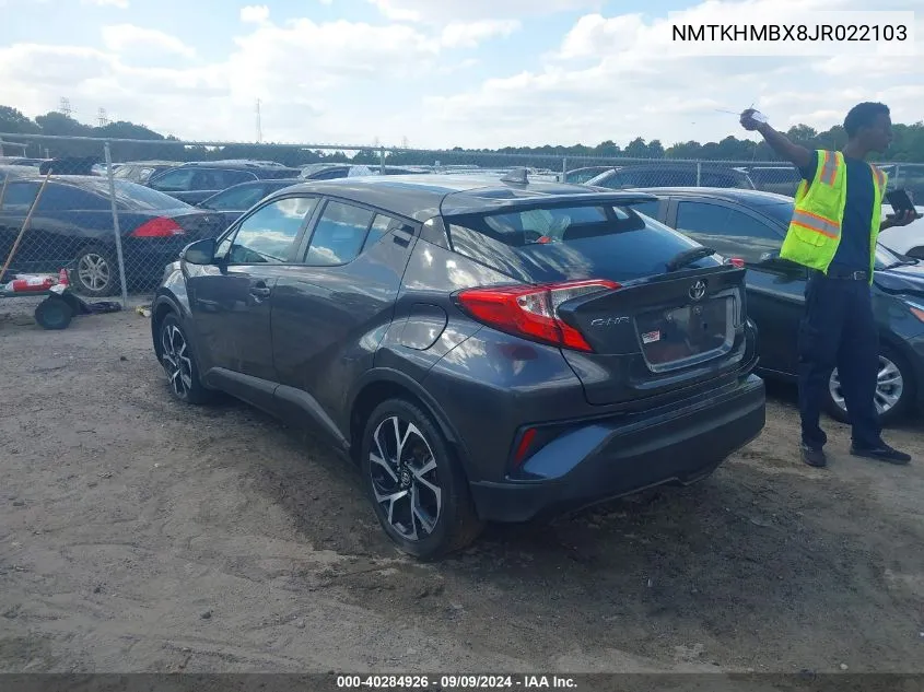 NMTKHMBX8JR022103 2018 Toyota C-Hr Xle