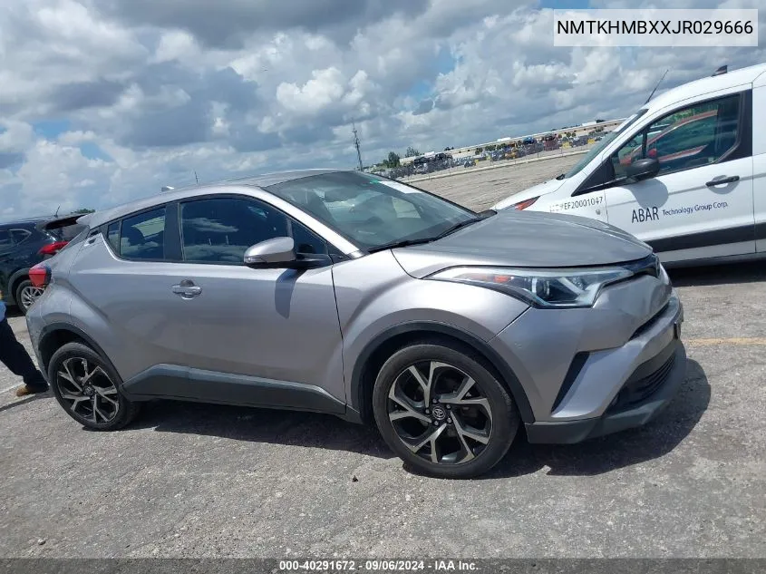 NMTKHMBXXJR029666 2018 Toyota C-Hr Xle Premium