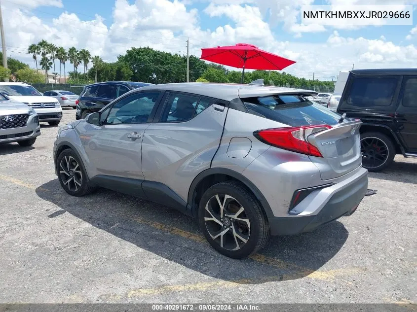 NMTKHMBXXJR029666 2018 Toyota C-Hr Xle Premium