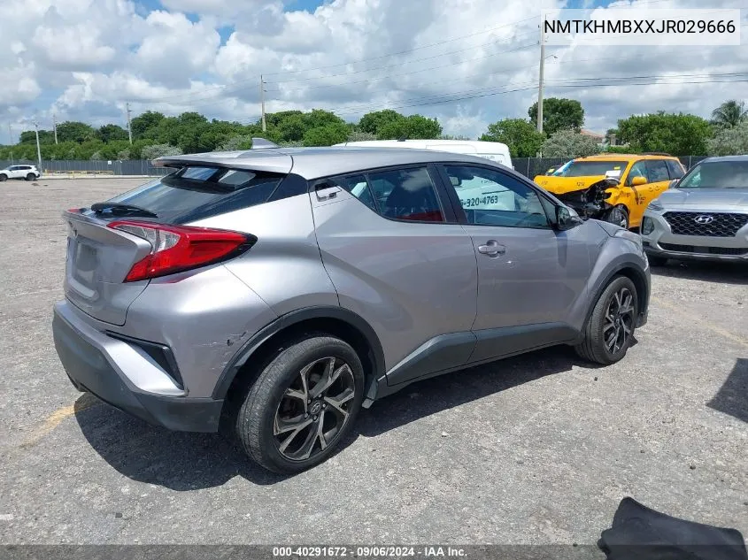 NMTKHMBXXJR029666 2018 Toyota C-Hr Xle Premium