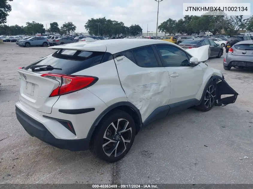 JTNKHMBX4J1002134 2018 Toyota C-Hr Xle