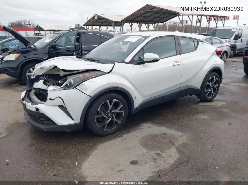 NMTKHMBX2JR030939 2018 Toyota C-Hr Xle