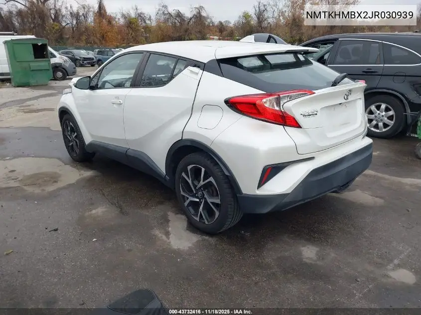 NMTKHMBX2JR030939 2018 Toyota C-Hr Xle