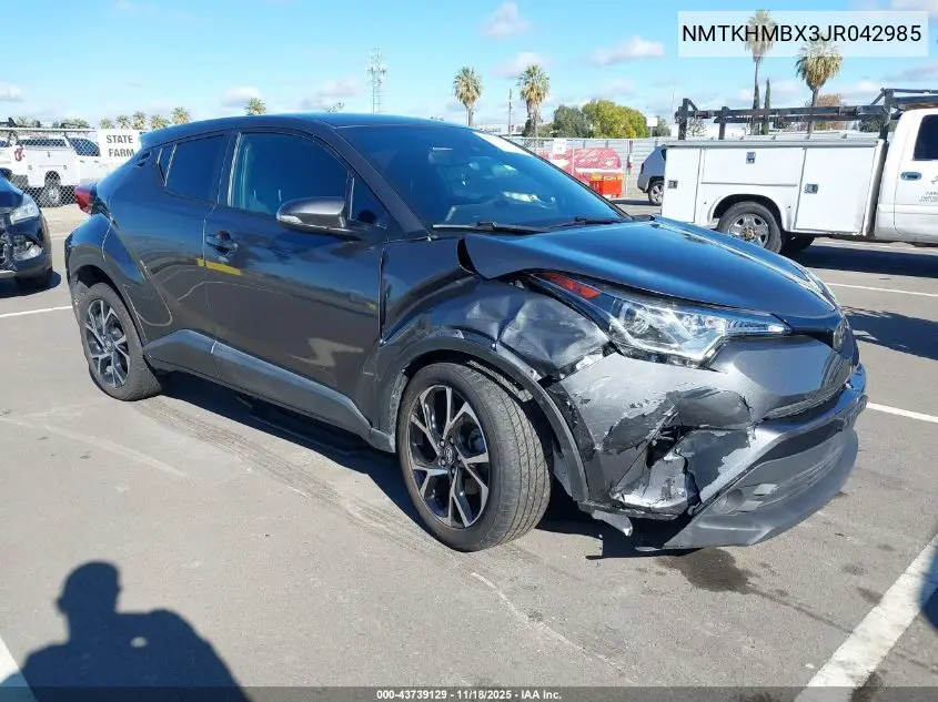 NMTKHMBX3JR042985 2018 Toyota C-Hr Xle