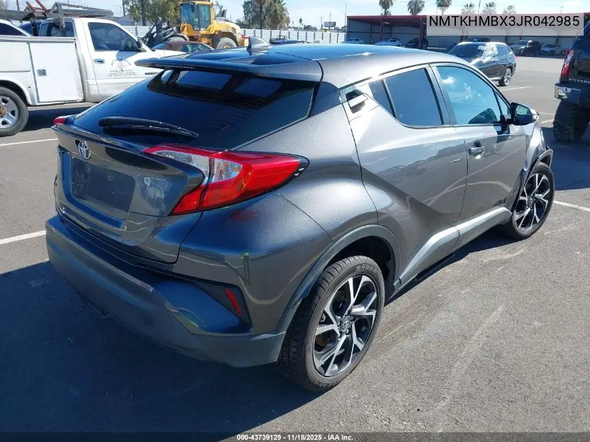 NMTKHMBX3JR042985 2018 Toyota C-Hr Xle