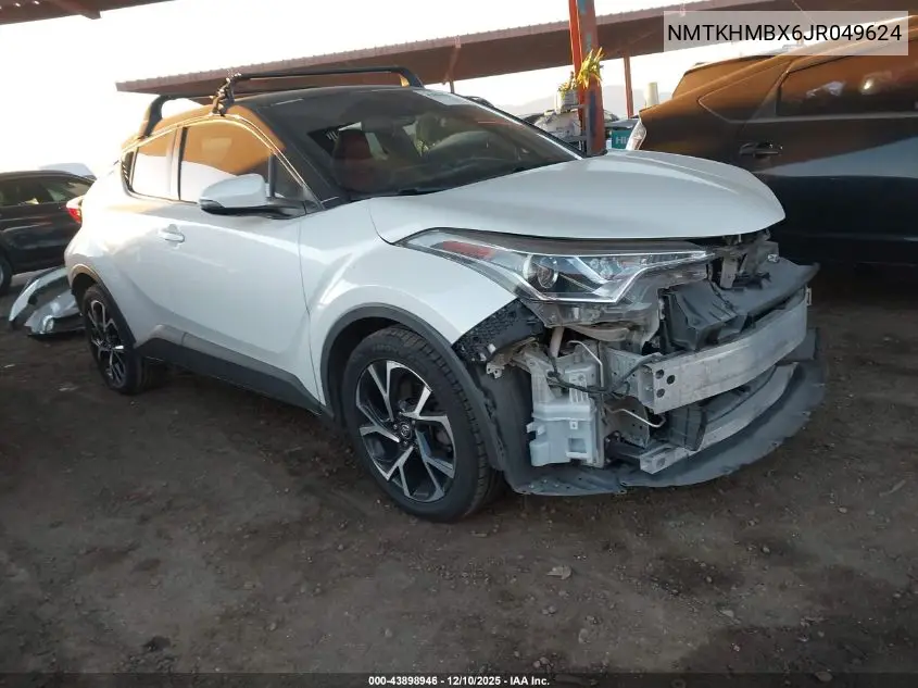 NMTKHMBX6JR049624 2018 Toyota C-Hr Xle Premium