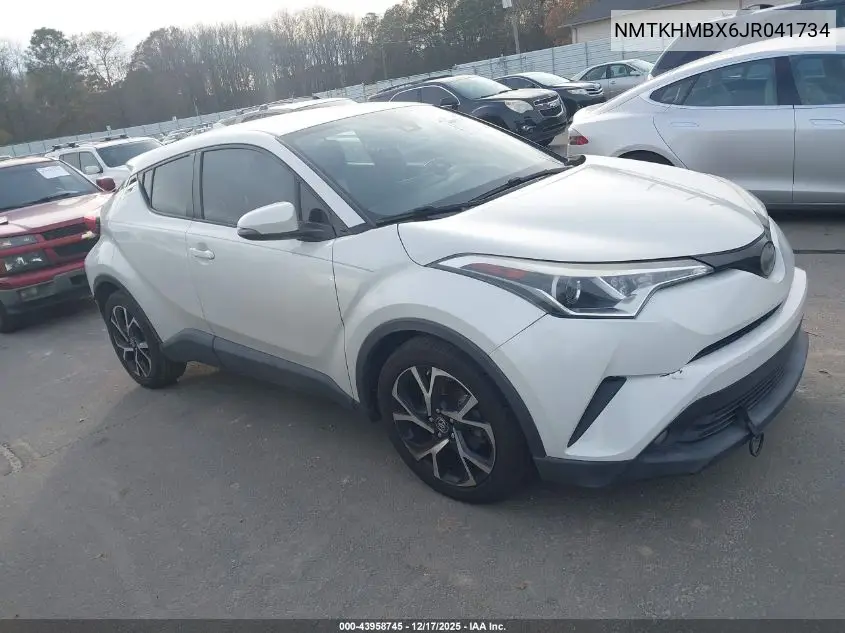 NMTKHMBX6JR041734 2018 Toyota C-Hr Xle Premium