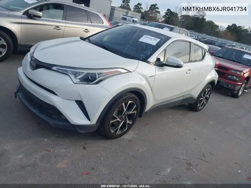 NMTKHMBX6JR041734 2018 Toyota C-Hr Xle Premium