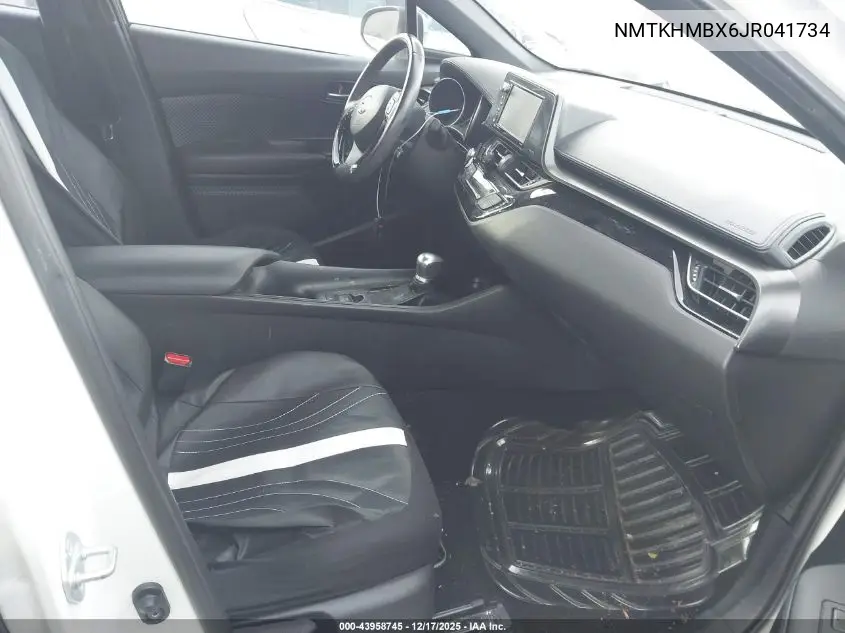NMTKHMBX6JR041734 2018 Toyota C-Hr Xle Premium