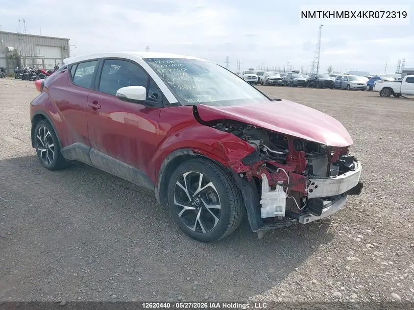 NMTKHMBX4KR072319 2019 Toyota C-Hr Xle