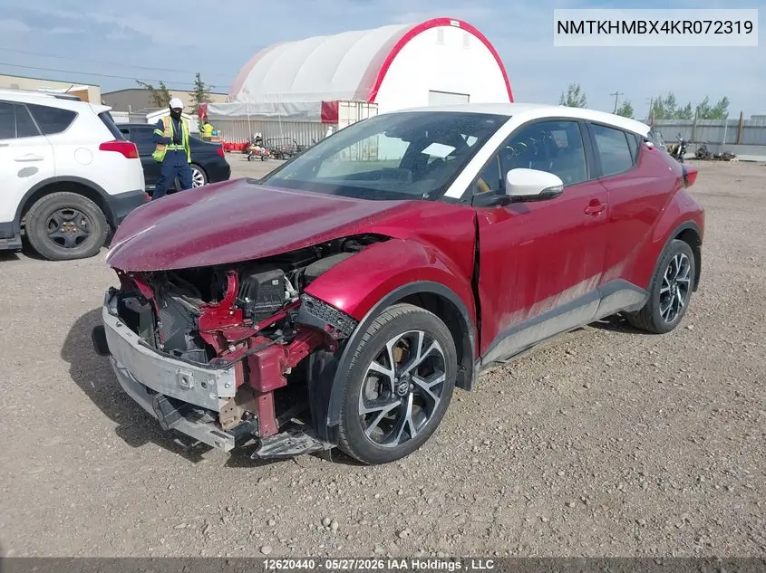 NMTKHMBX4KR072319 2019 Toyota C-Hr Xle