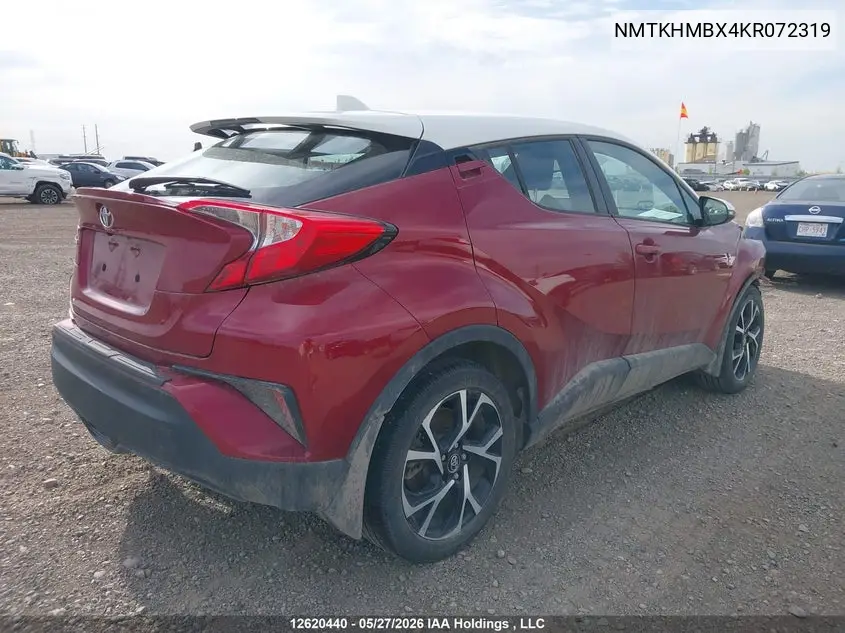 NMTKHMBX4KR072319 2019 Toyota C-Hr Xle