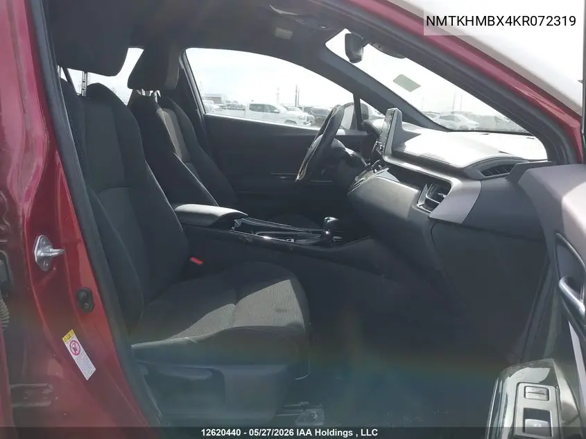 NMTKHMBX4KR072319 2019 Toyota C-Hr Xle