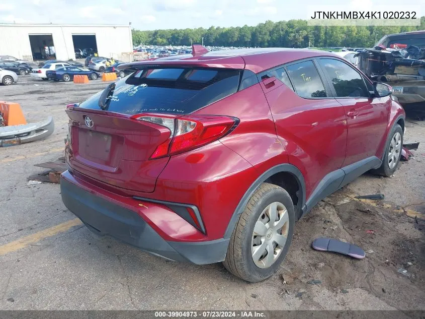 JTNKHMBX4K1020232 2019 Toyota C-Hr Le