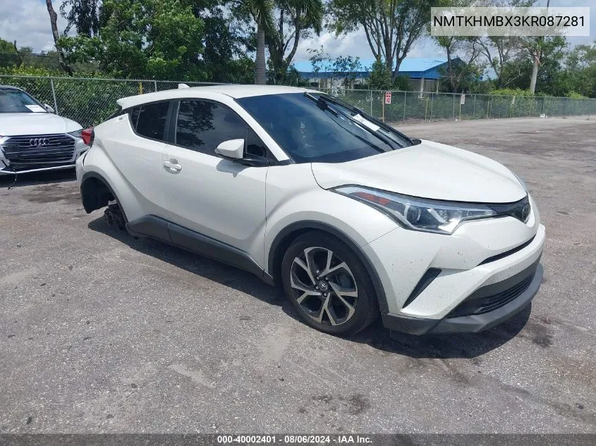 NMTKHMBX3KR087281 2019 Toyota C-Hr Xle