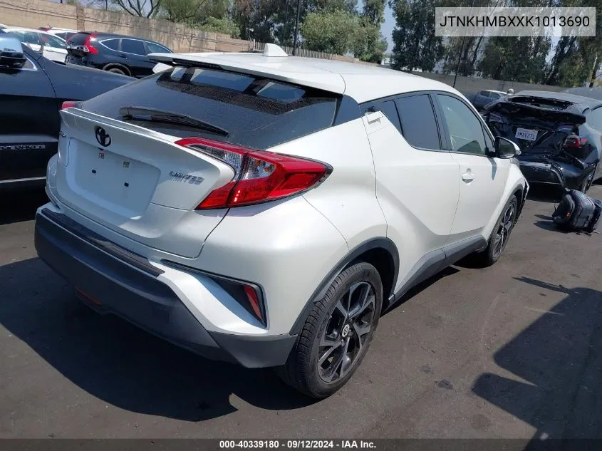 JTNKHMBXXK1013690 2019 Toyota C-Hr Xle/Le/Limited