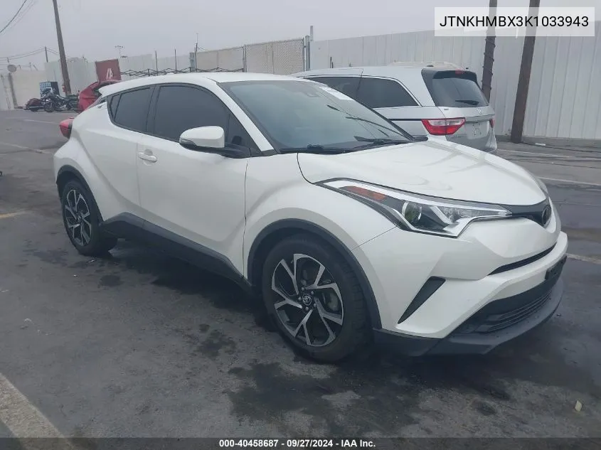 JTNKHMBX3K1033943 2019 Toyota C-Hr Xle