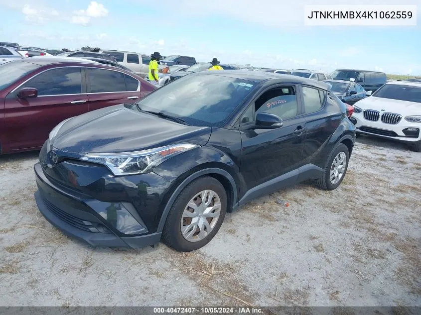 JTNKHMBX4K1062559 2019 Toyota C-Hr Xle/Le/Limited