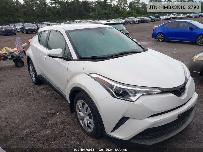 JTNKHMBX3K1012798 2019 Toyota C-Hr Xle/Le/Limited