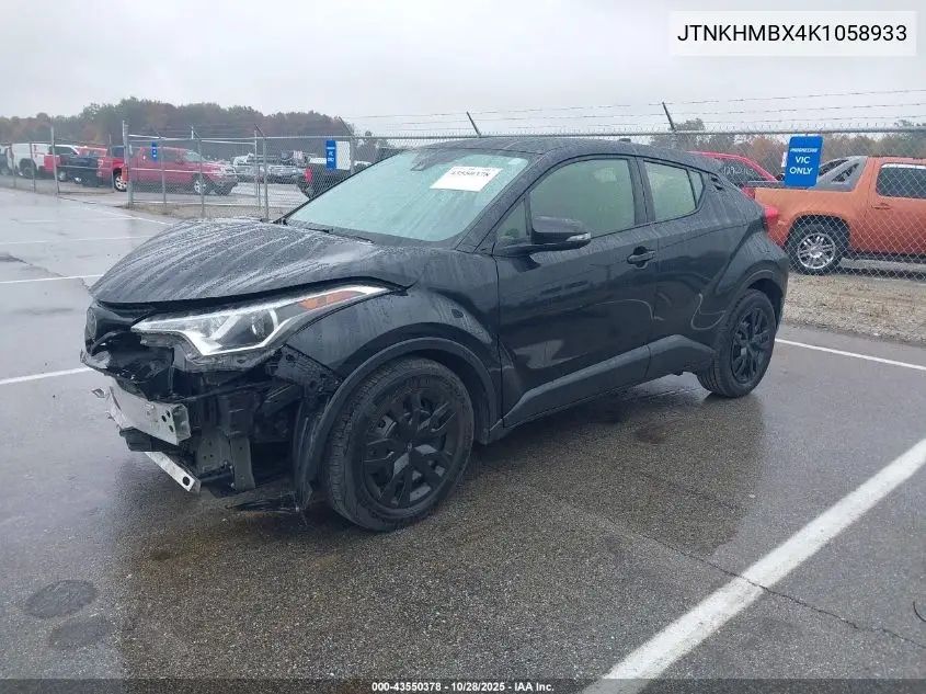 JTNKHMBX4K1058933 2019 Toyota C-Hr Le