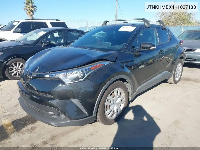 JTNKHMBX4K1027133 2019 Toyota C-Hr Le