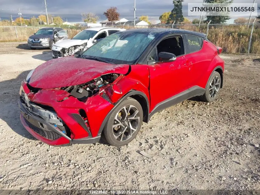 JTNKHMBX1L1065548 2020 Toyota C-Hr Xle Premium