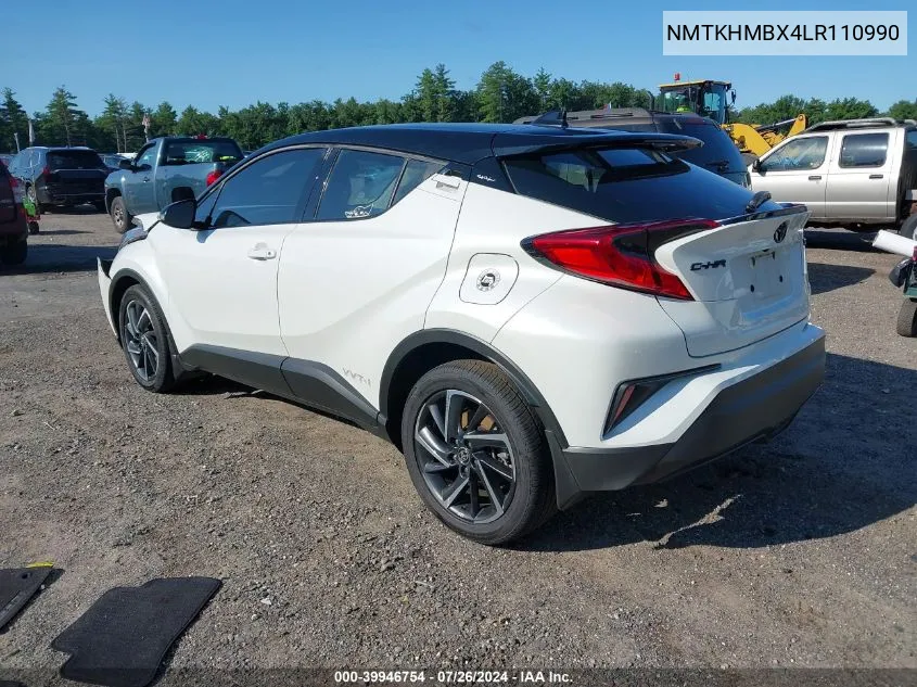 NMTKHMBX4LR110990 2020 Toyota C-Hr Xle/Le/Limited