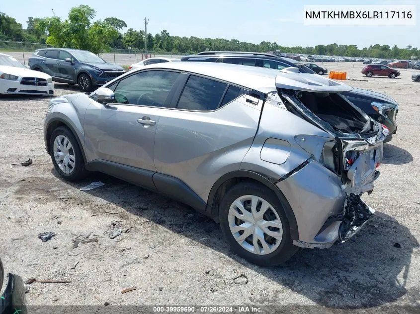 NMTKHMBX6LR117116 2020 Toyota C-Hr Le/Limited/Xle