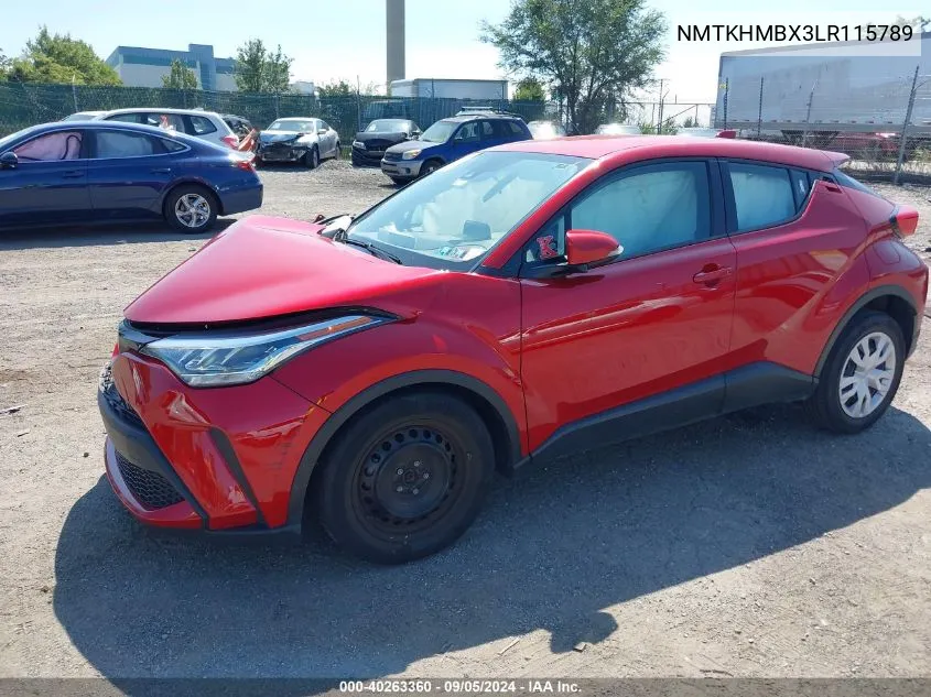 NMTKHMBX3LR115789 2020 Toyota C-Hr Le