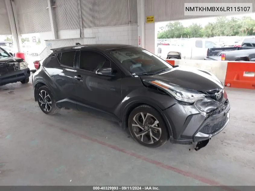 NMTKHMBX6LR115107 2020 Toyota C-Hr Xle