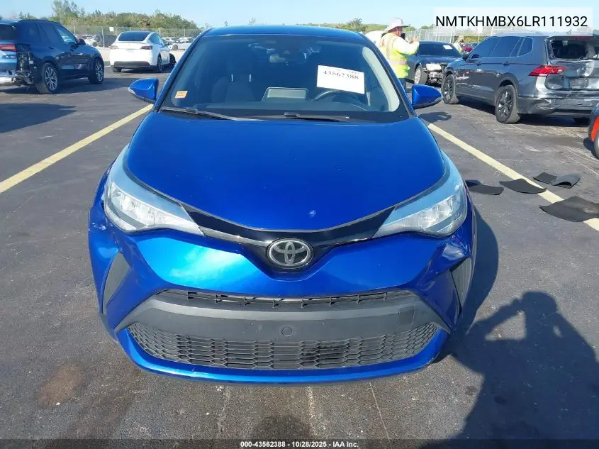 NMTKHMBX6LR111932 2020 Toyota C-Hr Le