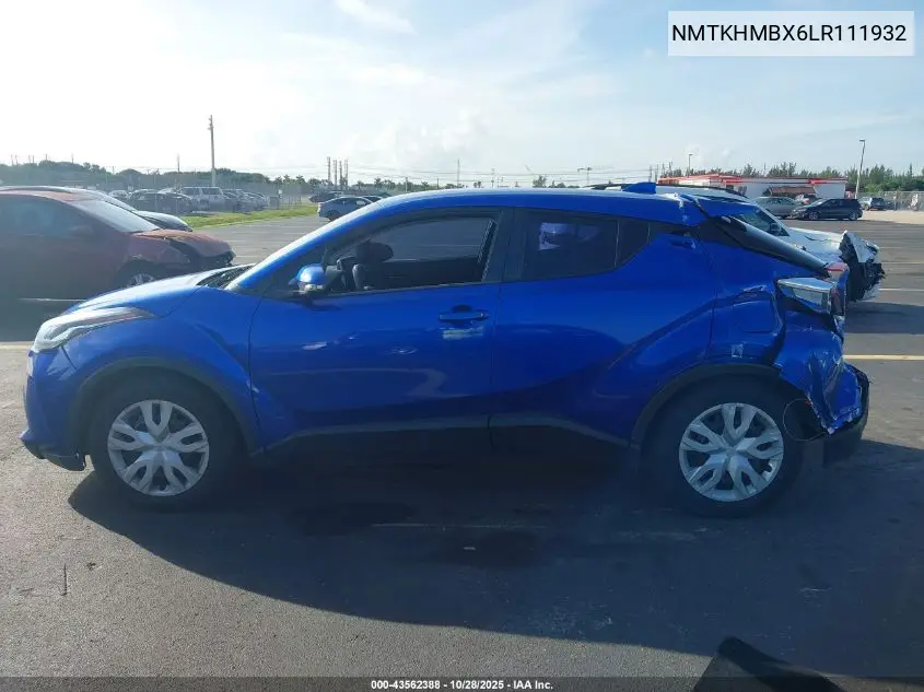 NMTKHMBX6LR111932 2020 Toyota C-Hr Le