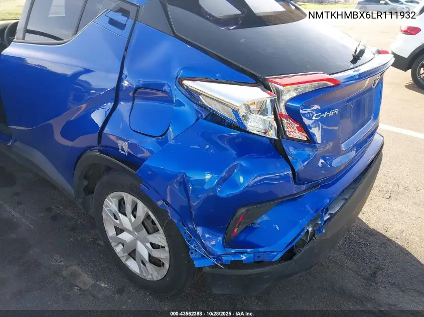 NMTKHMBX6LR111932 2020 Toyota C-Hr Le