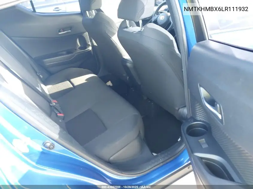 NMTKHMBX6LR111932 2020 Toyota C-Hr Le