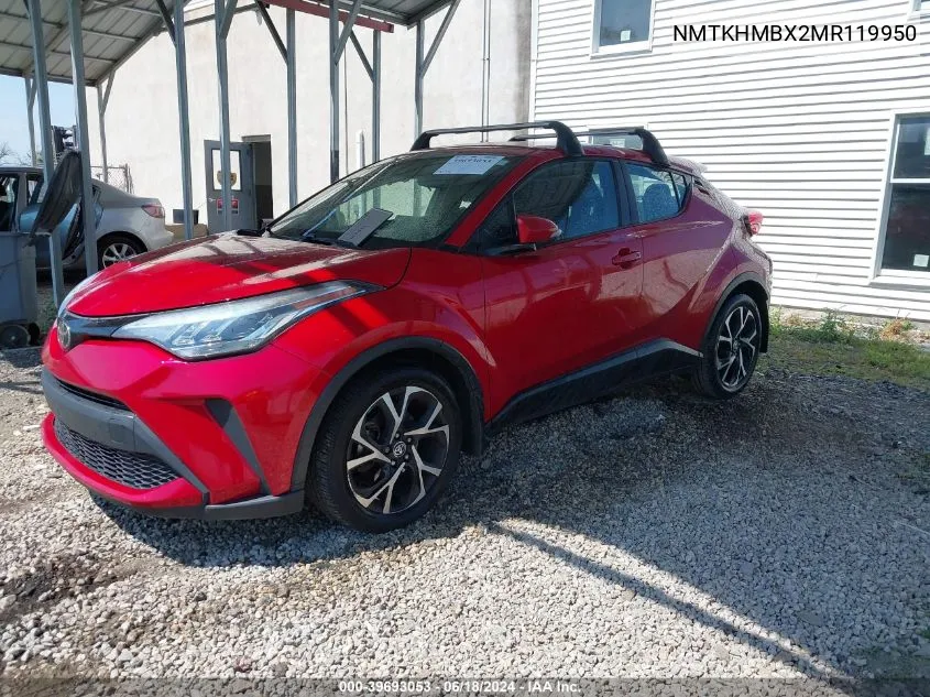 NMTKHMBX2MR119950 2021 Toyota C-Hr Xle