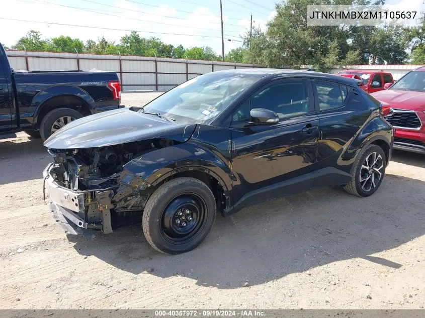 JTNKHMBX2M1105637 2021 Toyota C-Hr Xle