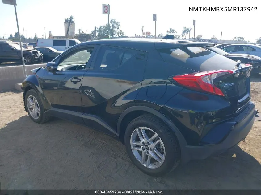 NMTKHMBX5MR137942 2021 Toyota C-Hr Le