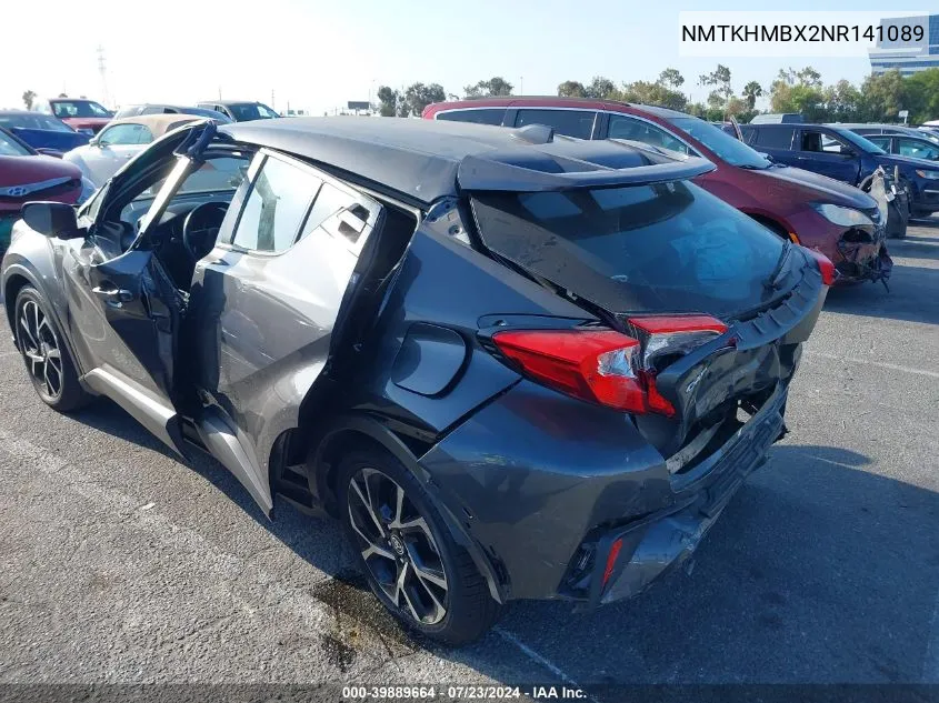 NMTKHMBX2NR141089 2022 Toyota C-Hr Xle