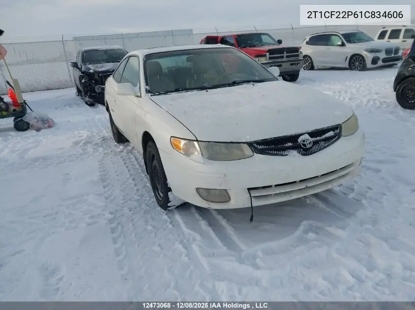 2T1CF22P61C834606 2001 Toyota Camry Solara Se/Sle