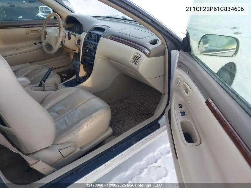 2T1CF22P61C834606 2001 Toyota Camry Solara Se/Sle