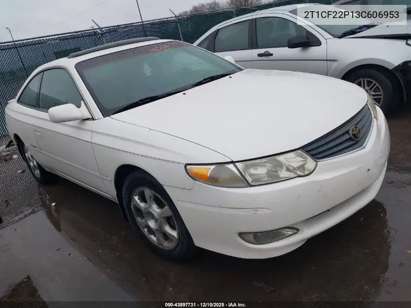 2T1CF22P13C606953 2003 Toyota Camry Solara Sle V6