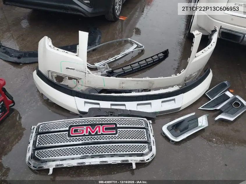 2T1CF22P13C606953 2003 Toyota Camry Solara Sle V6
