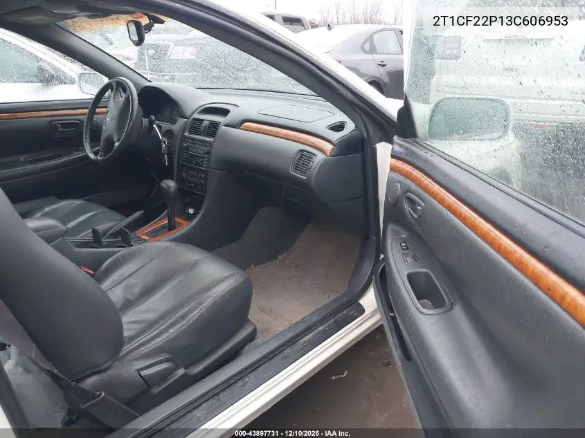 2T1CF22P13C606953 2003 Toyota Camry Solara Sle V6