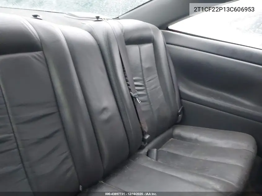 2T1CF22P13C606953 2003 Toyota Camry Solara Sle V6