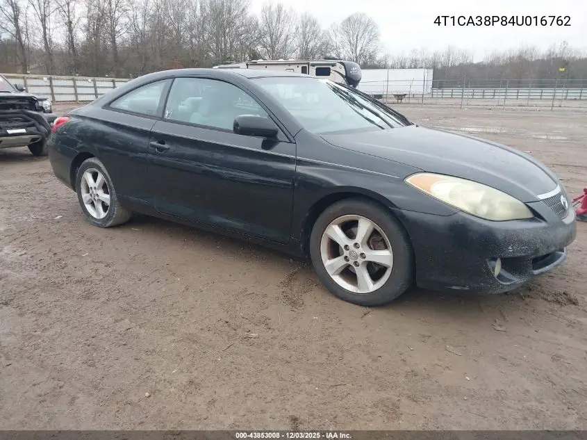 4T1CA38P84U016762 2004 Toyota Camry Solara Se V6