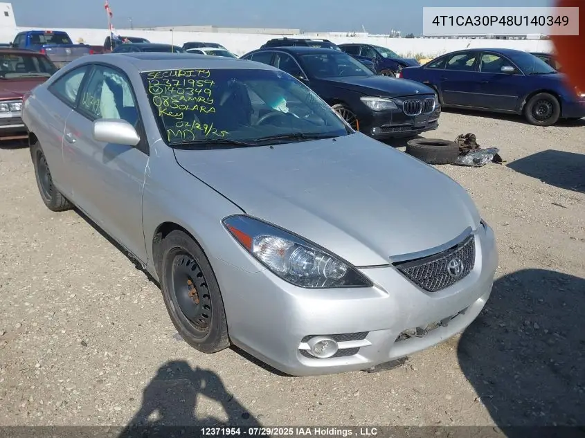 4T1CA30P48U140349 2008 Toyota Camry Solara Sle V6