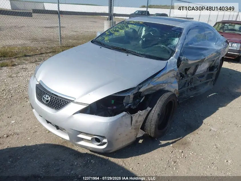 4T1CA30P48U140349 2008 Toyota Camry Solara Sle V6