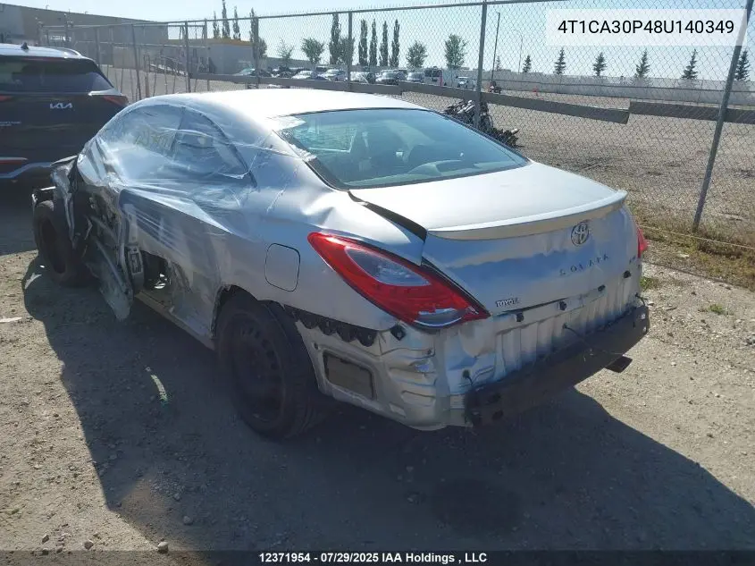 4T1CA30P48U140349 2008 Toyota Camry Solara Sle V6